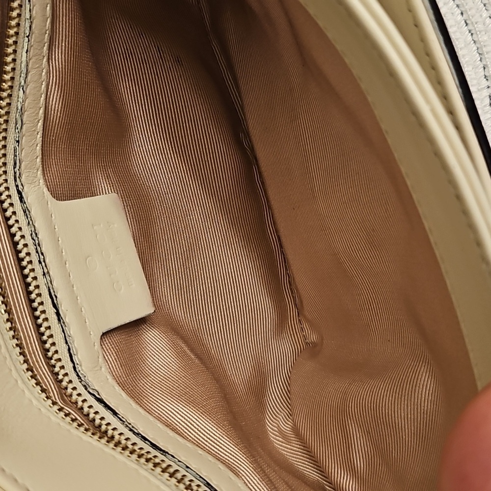 Gucci Cream Shoulder/Crossbody Bag - Picture 6 of 12